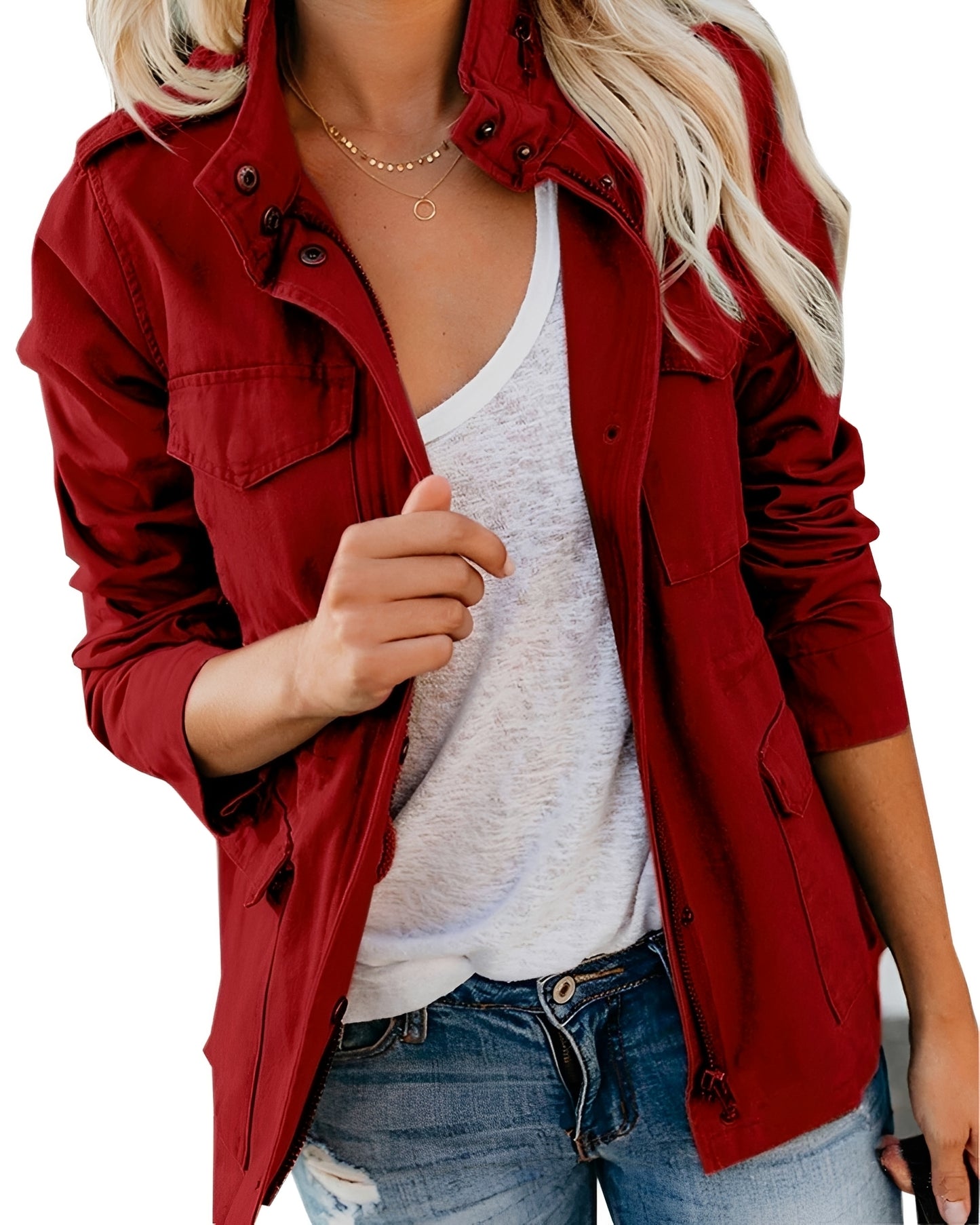 Elodie - Stylish Jacket with Pockets
