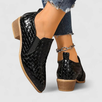 Ellie - Pointed Toe Chunky Loafers