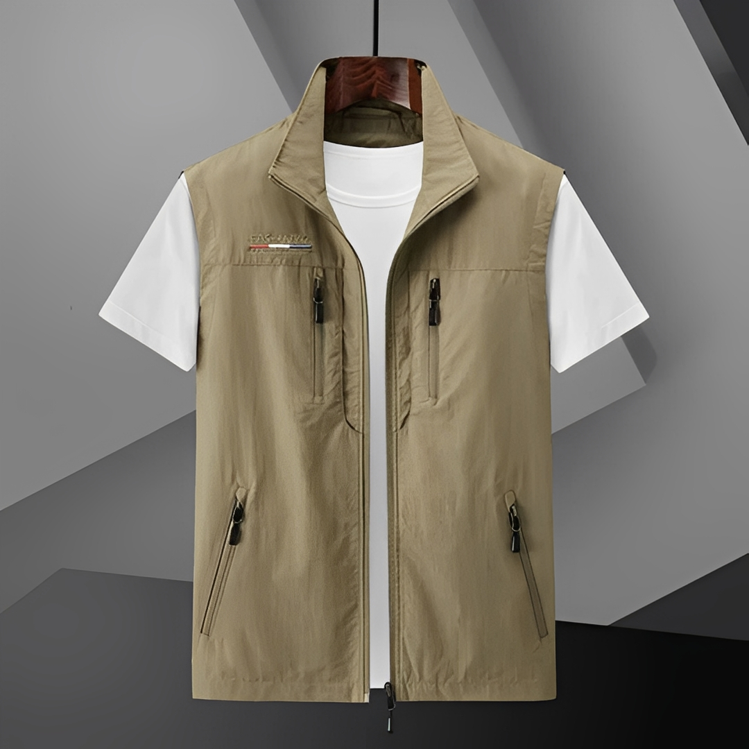 Herbert - Men's Vest - for a leisurely everyday look
