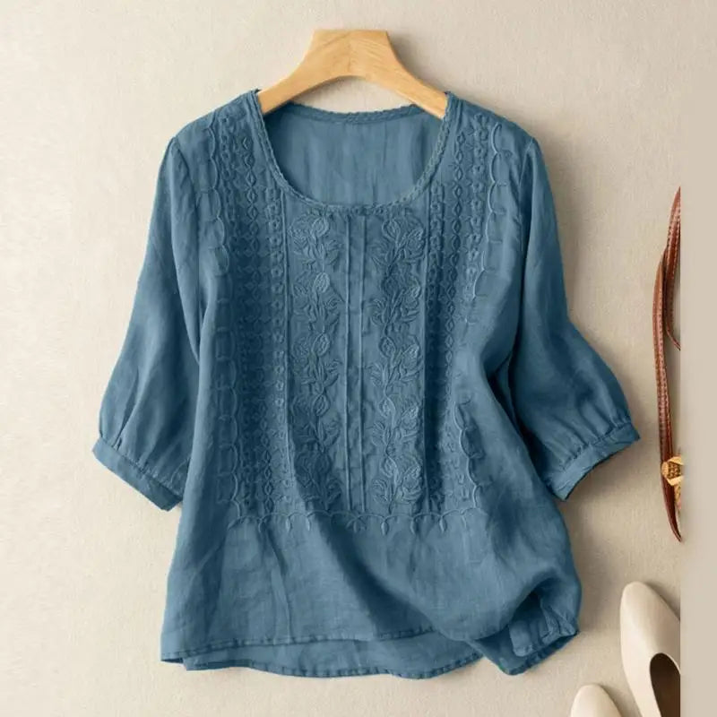 Sonia – Elegant Women's Lace Blouse