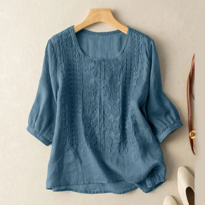Sonia – Elegant Women's Lace Blouse