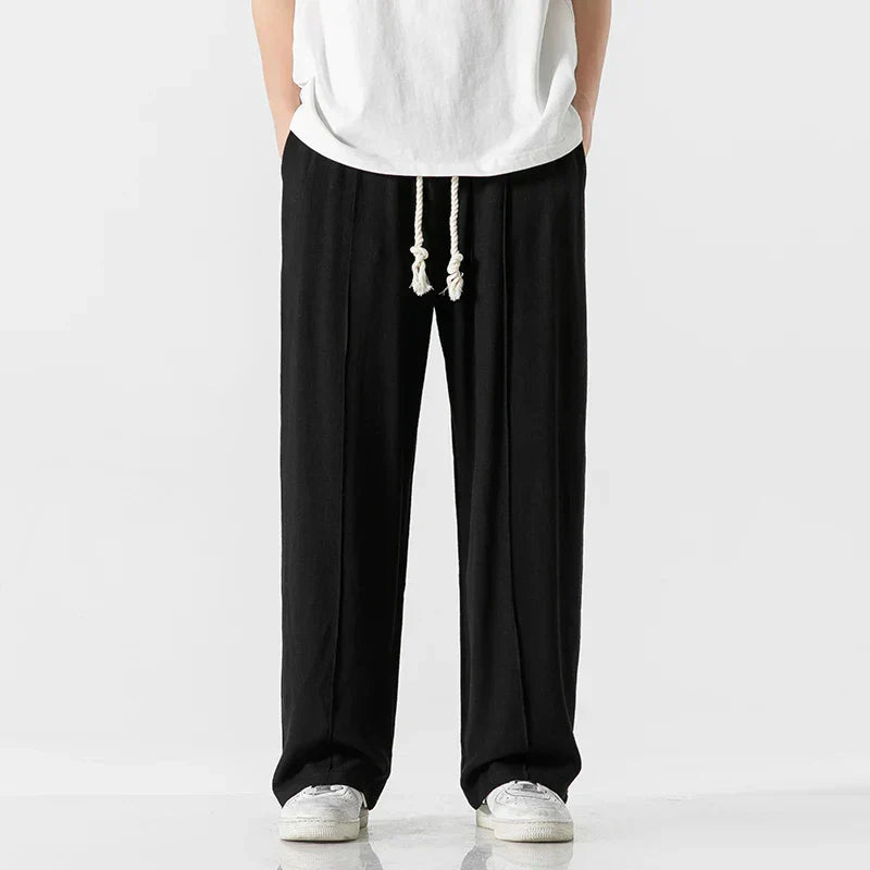 Ezra - pants with stretch waistband