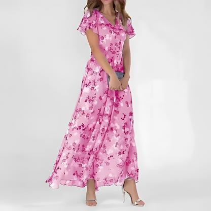 Davonie - Stylish Floral Dress