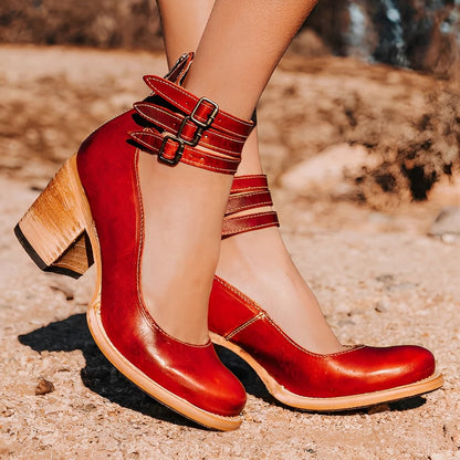 Verona - Classic Vintage Heel Shoes