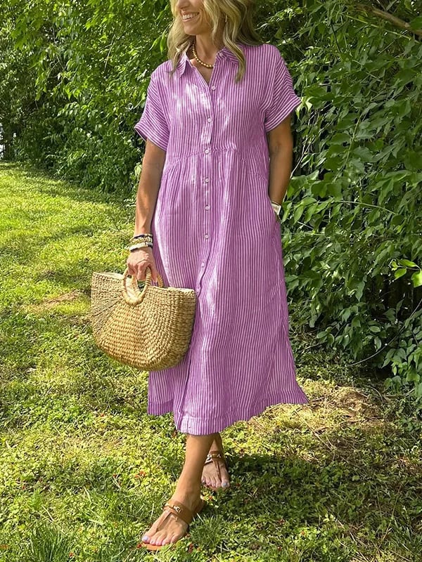 Corinne – Elegant Women's Shirt Dress