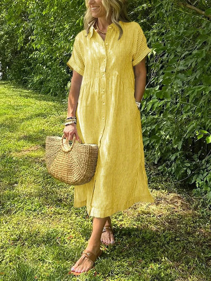 Corinne – Elegant Women's Shirt Dress
