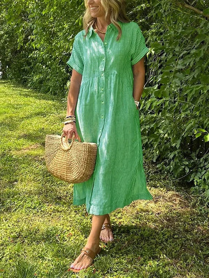 Corinne – Elegant Women's Shirt Dress