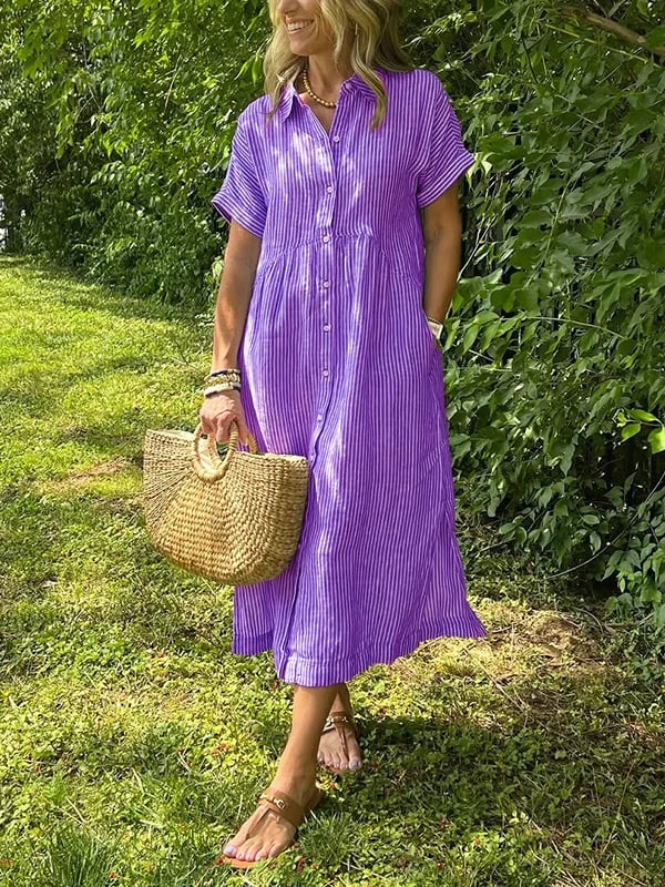 Corinne – Elegant Women's Shirt Dress