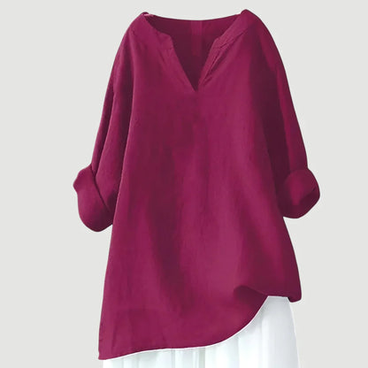 Nicole – Elegant Women's Tunic Blouse