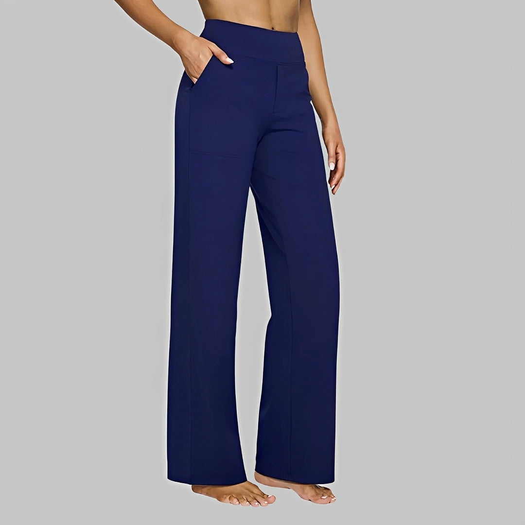 Roxanne - High-waist Stretch Pants