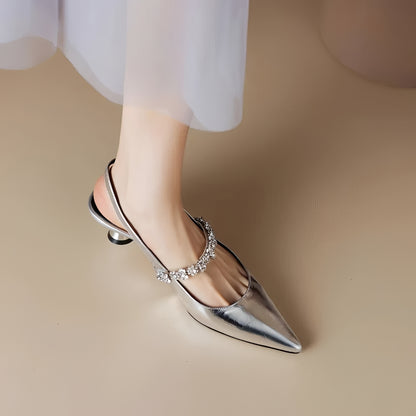 Rhian - Stylish Pointed Toe Heels