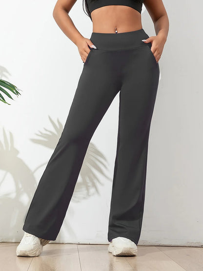 Lucia - Casual High Waist Flared Pants