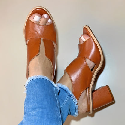 Anita - Stylish Peep Toe Sandals