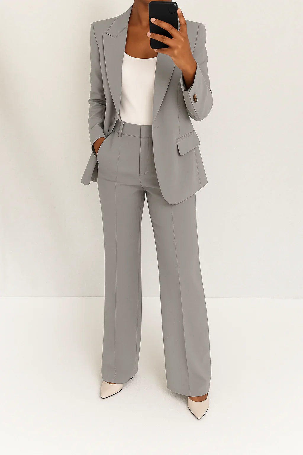 Julie- Elegant Women's Pantsuit Set