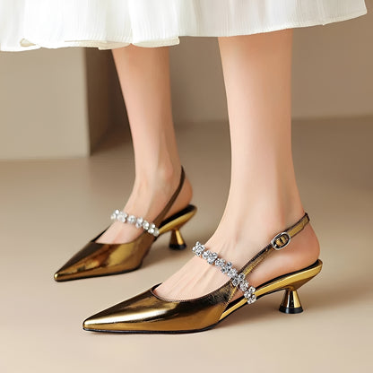Rhian - Stylish Pointed Toe Heels
