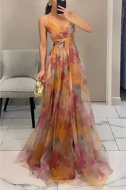 Davina - Stylish A-Line Maxi Dress