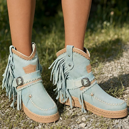 Brianna - Stylish Boho Ankle Boots