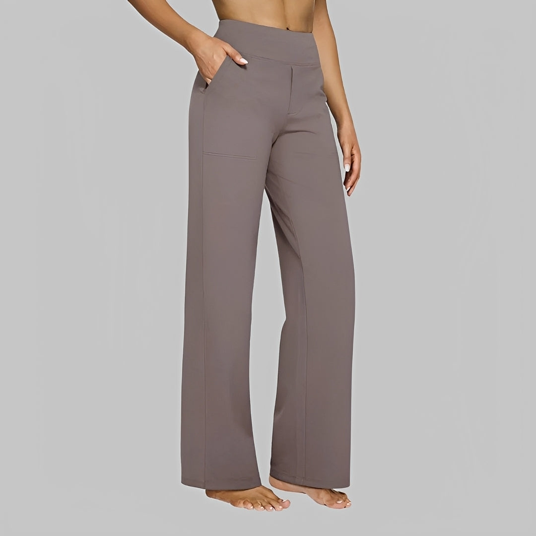 Roxanne - High-waist Stretch Pants