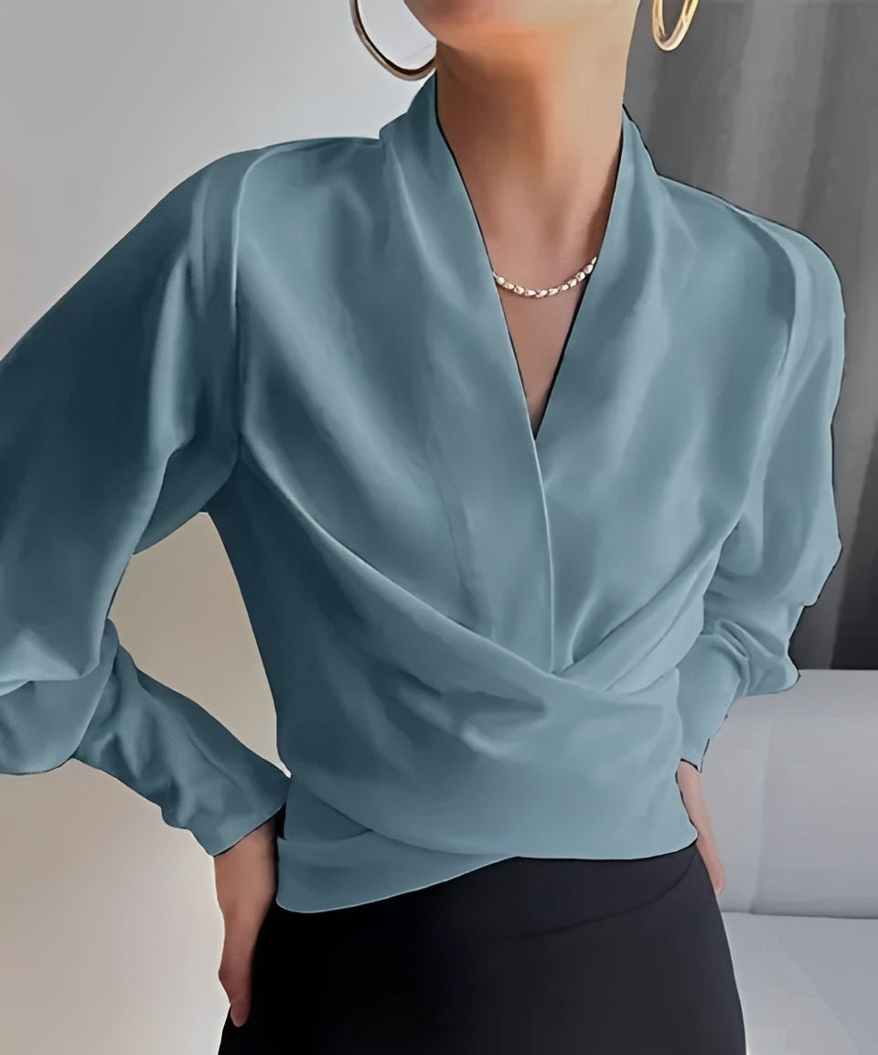 Isabel - Stylish V-neck Shirt