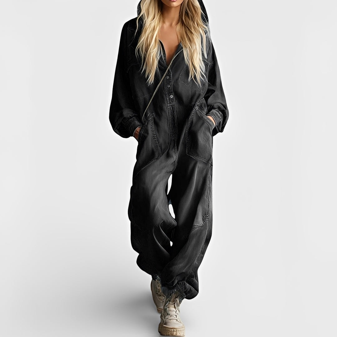 Abby - Jumpsuit – Cozy Jumpsuit with Pockets