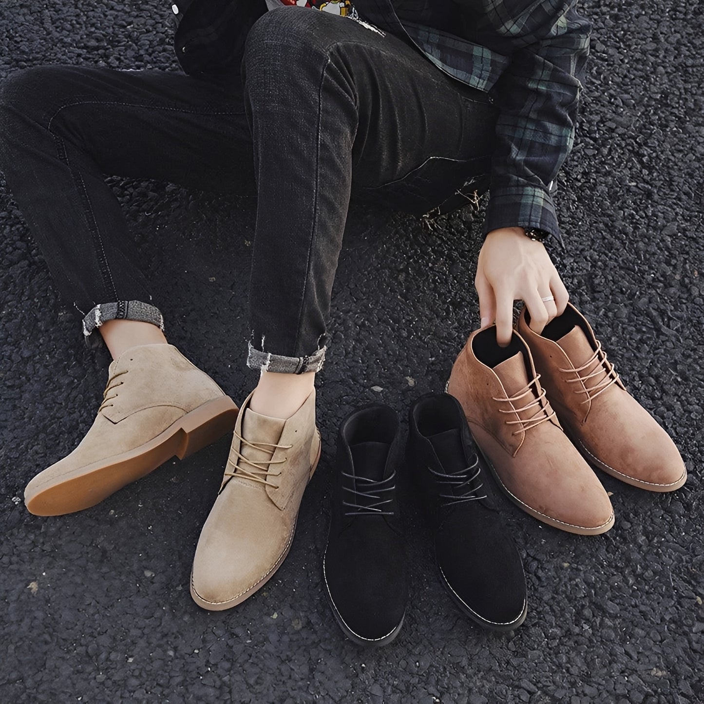 Alvin - Formal Pointed Toe Boots