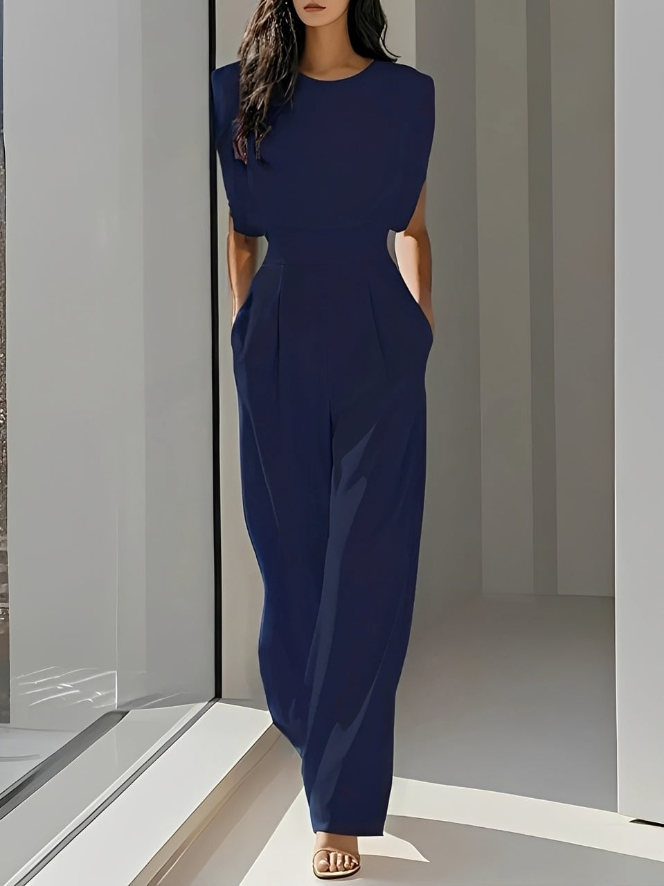 Bernice - Casual Sleeveless Jumpsuit