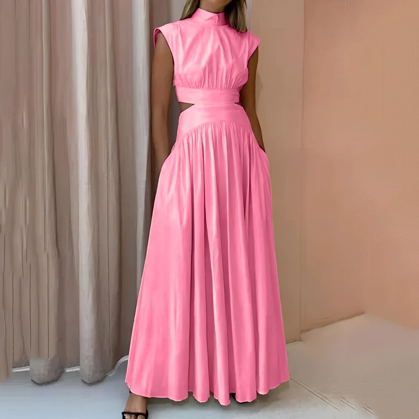 Isabella - Modern Sleeveless Dress