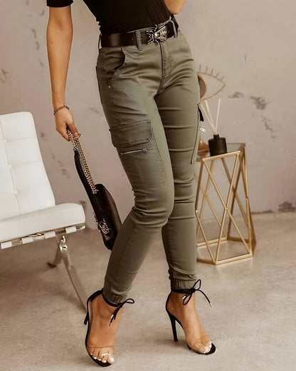 Jermaine - Stylish Slim Cargo Pants