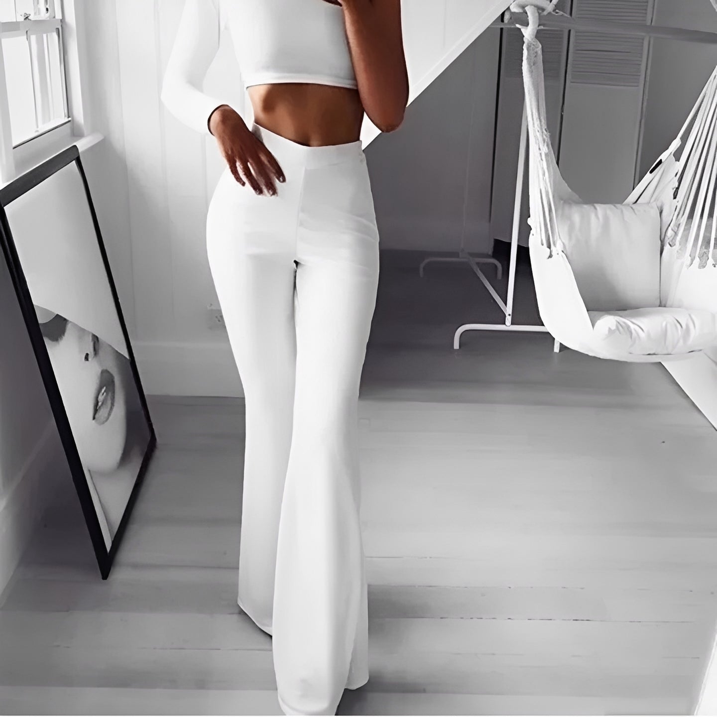 Keiran - Stylish Slim Flared Trousers