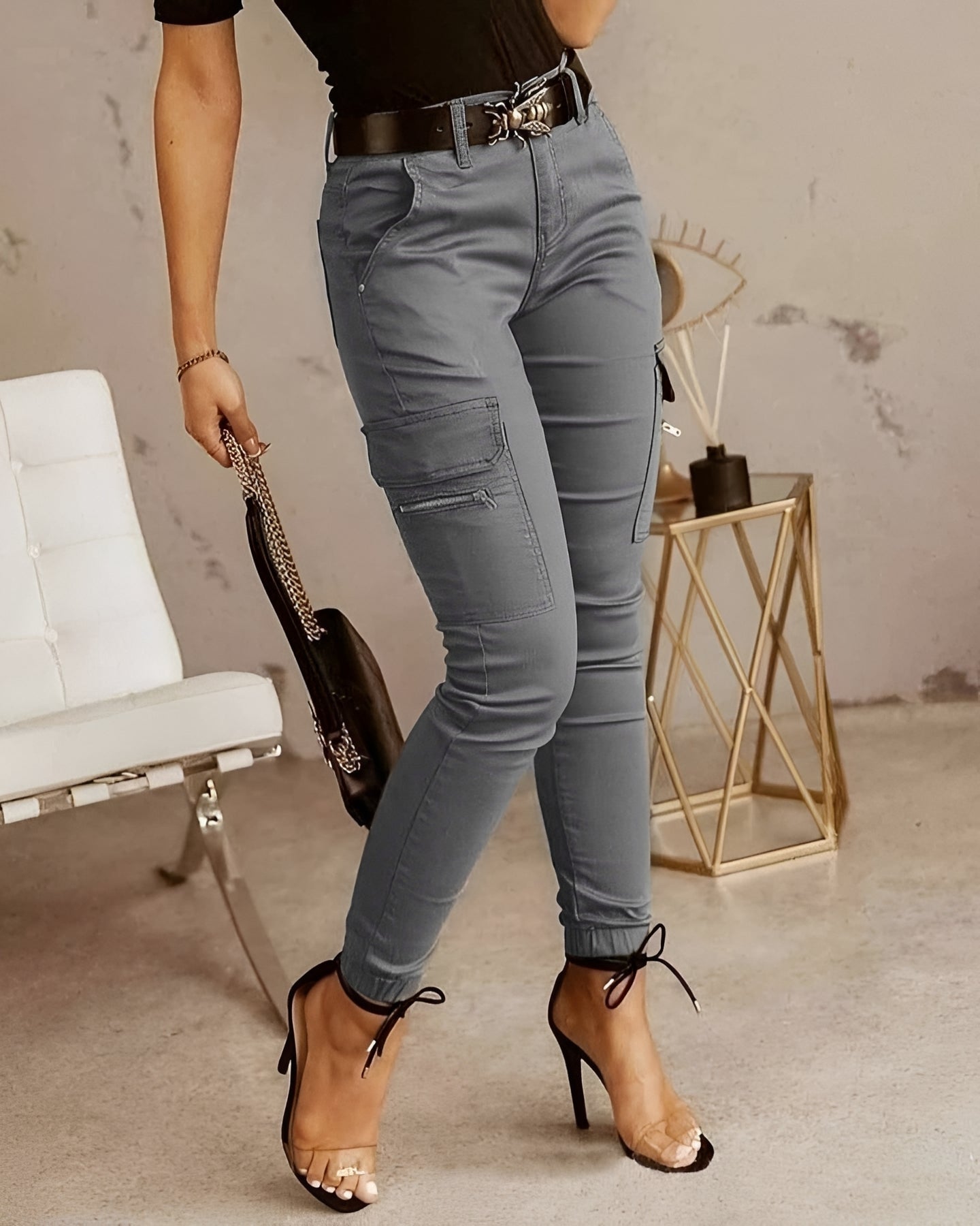 Jermaine - Stylish Slim Cargo Pants