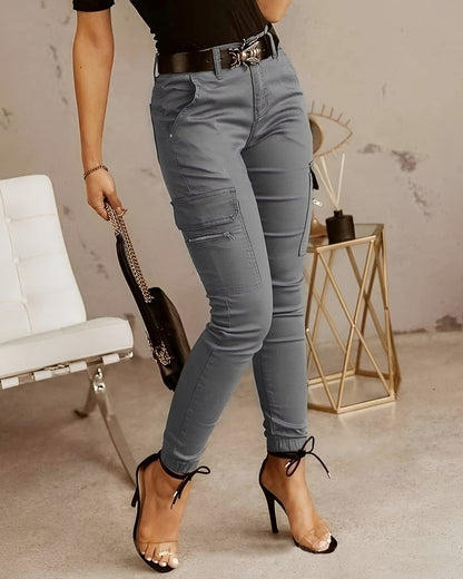 Jermaine - Stylish Slim Cargo Pants