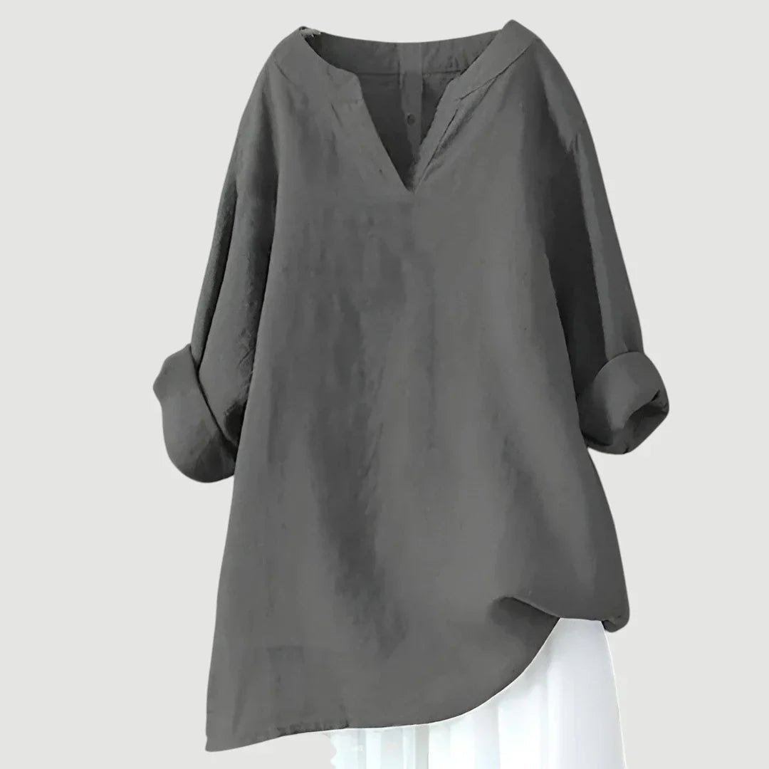 Nicole – Elegant Women's Tunic Blouse
