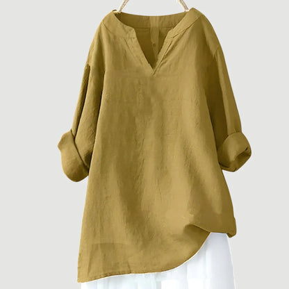 Nicole – Elegant Women's Tunic Blouse