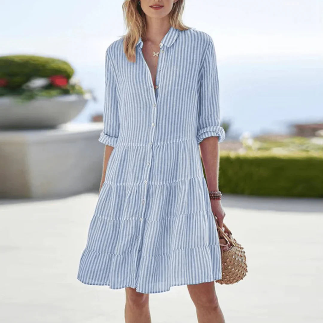 Cassandra – Striped Women's Summer Dress