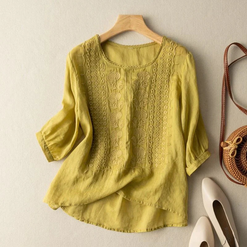 Sonia – Elegant Women's Lace Blouse