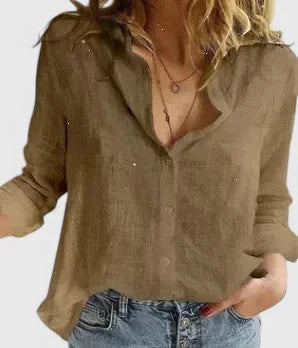 Harper- Elegant Women's Shirt Blouse
